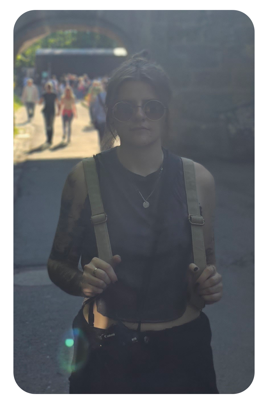 Portrait of the artist Sarah Mae